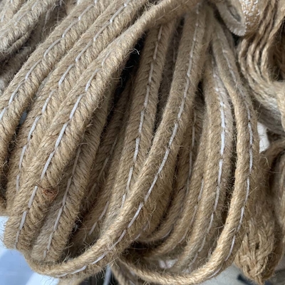 Cinghie elastiche della tessitura del cotone di TGKELL, corda della fibra della canapa di W110mm