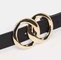 La cinghia di Pin Buckle Double la O Ring Metal Accessories For Ladies della catena del cerchio calza gli indumenti delle borse