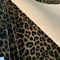 Il ODM calza gli accessori della decorazione, Microfiber Tiger Woven Leather Fabric